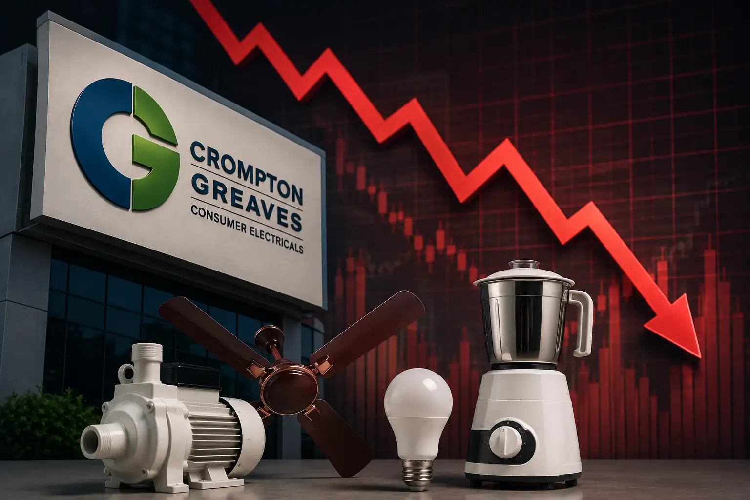 Crompton Greaves shares crash 7% despite strong Q1 results