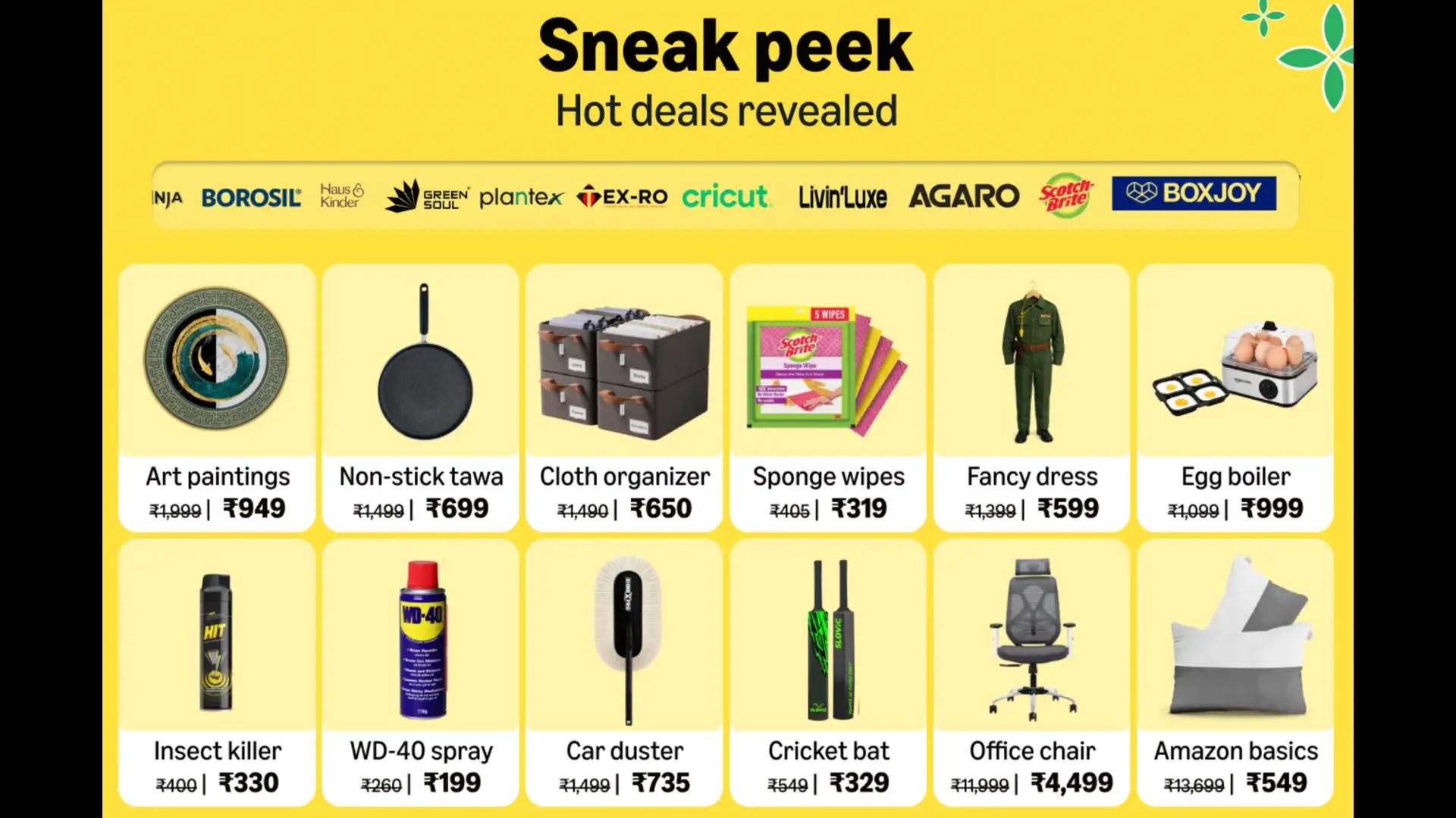 Image for SneakPeekofHotDealsRevealed