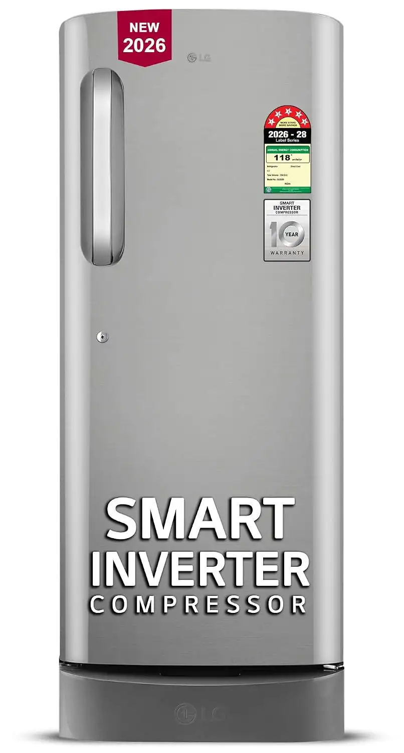 Image for LG224L%2C5Star%2CSmartInverter%2CDirectCoolSingleDoorRefrigerator