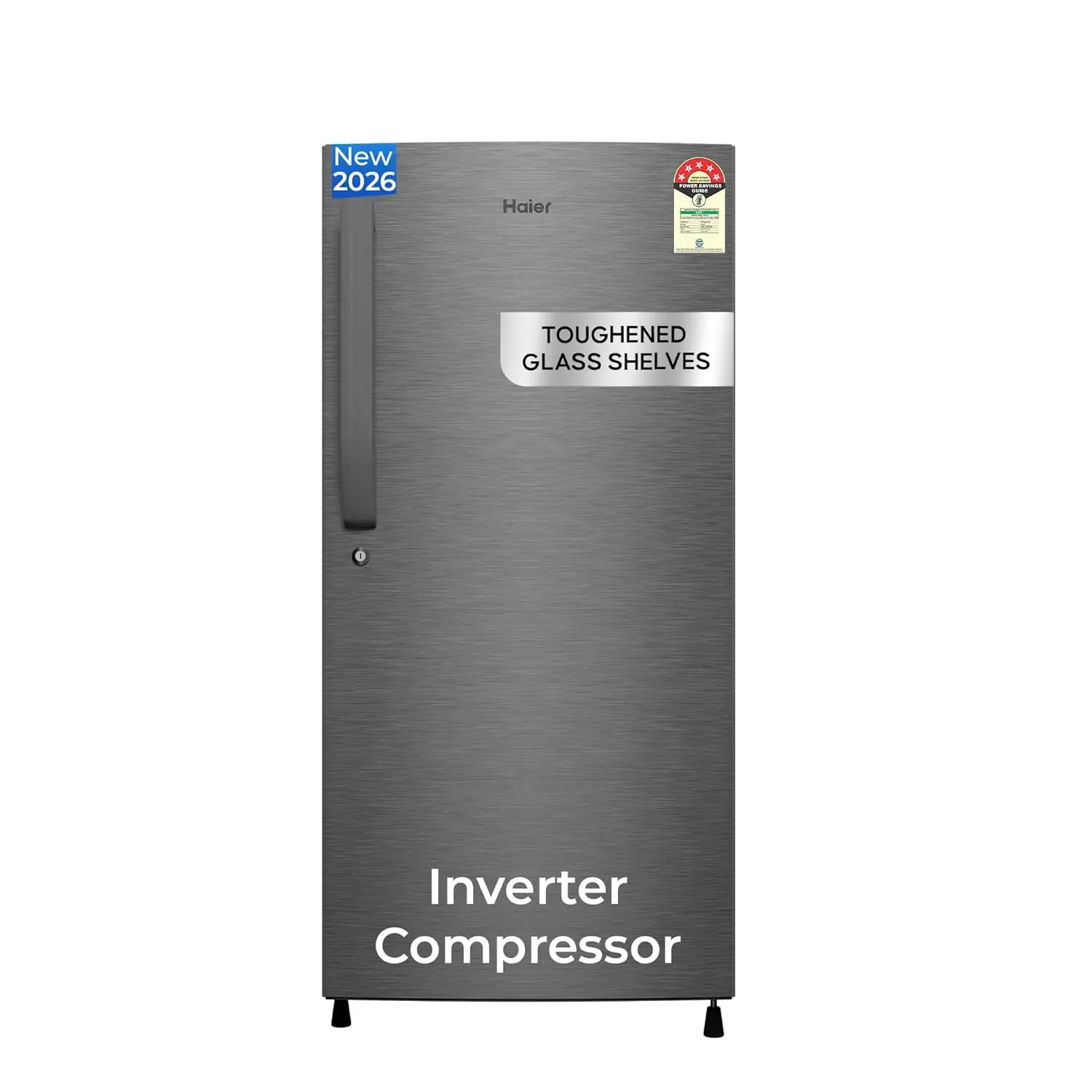 Image for Haier190L5StarDirectCoolInverterSingleDoorRefrigerator