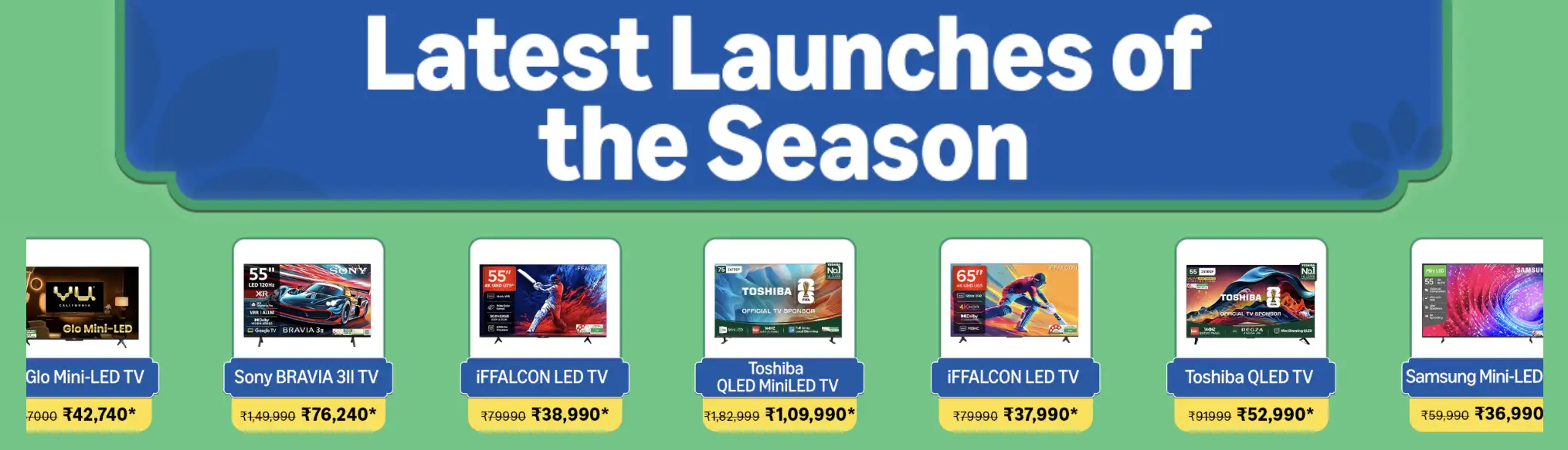 Image for Latestlaunchesoftheseason