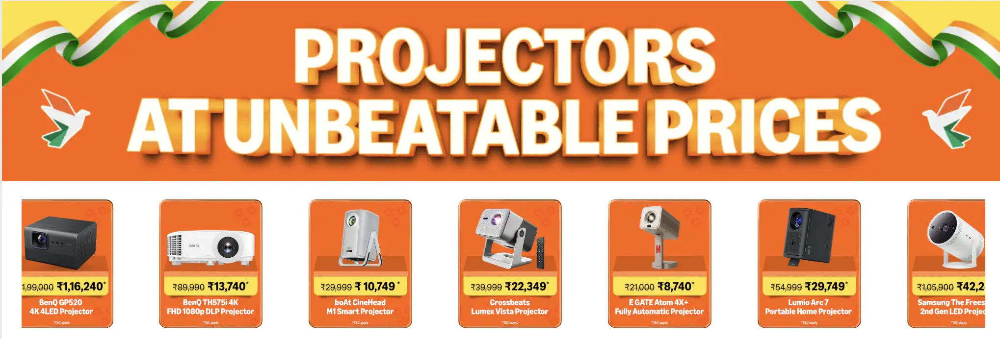 Image for Projectorsatunbeatableprices
