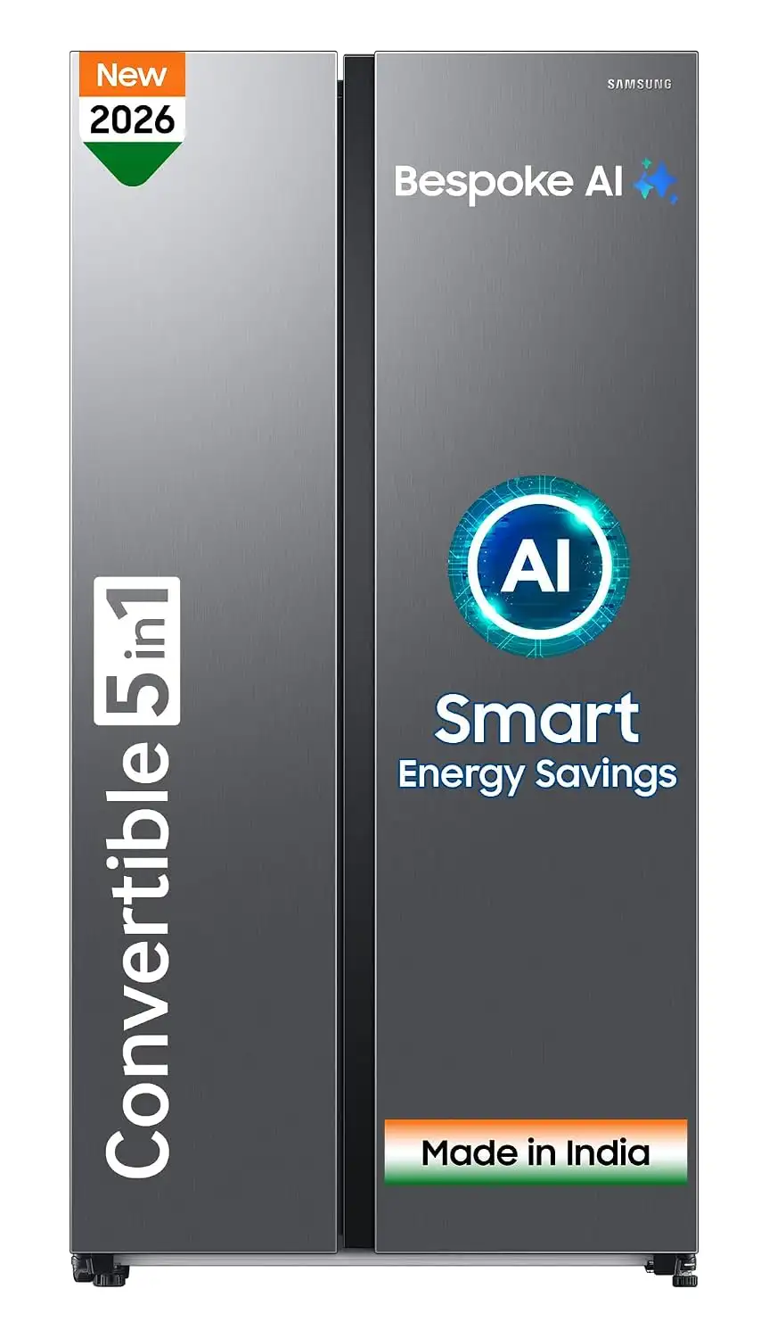 Image for Samsung653L%2C3Star%2CSide-by-SideAI-EnabledSmartRefrigerator