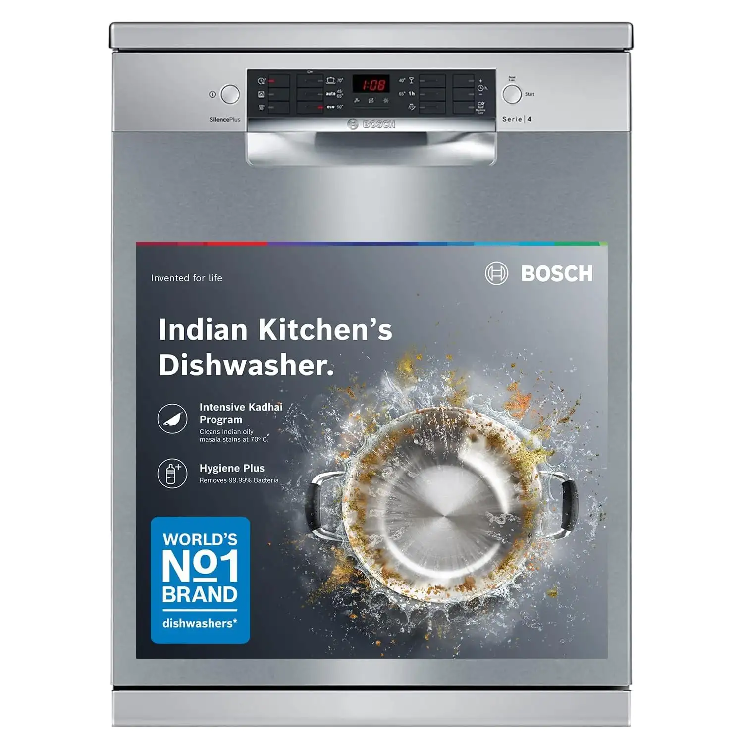 Image for Bosch15PlaceSetting(fitsupto80utensils)Free-StandingDishwasher
