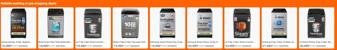 Image for ReliableWashingatJawDroppingDeals