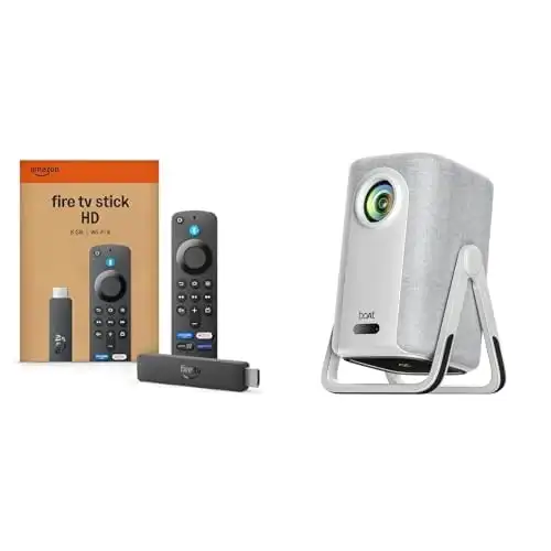 Image for AmazonFireTVStickHD(newestmodel)andBoatCineHeadM1Projector