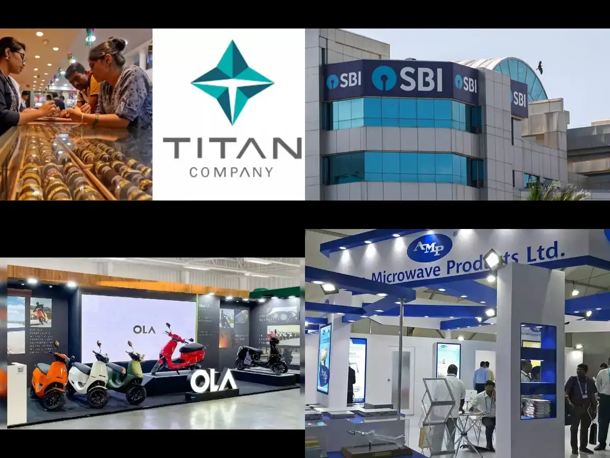 Stocks in news: Titan, SBI, Ola Electric, Astra Microwave, and Hindalco