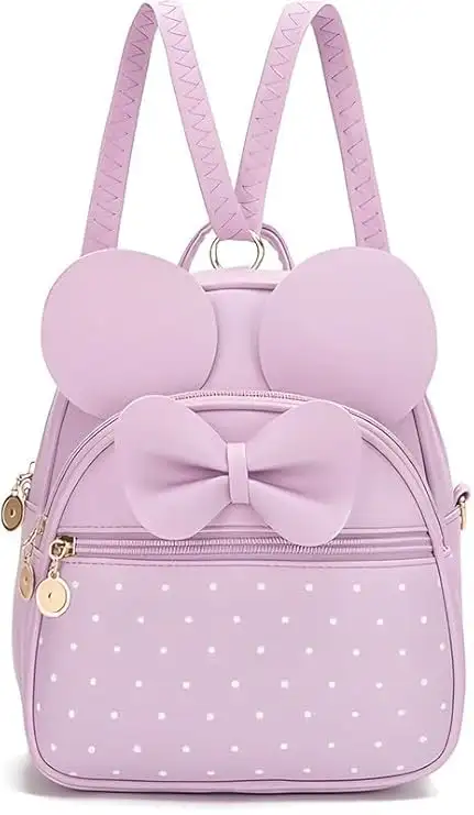 Image for ShopyVidPolkaDotsMiniBackpackforGirls