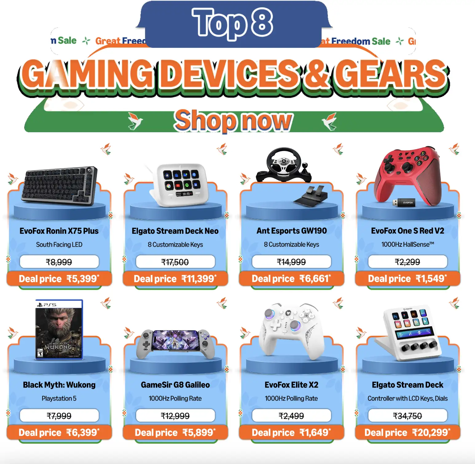 Image for Top8GamingDevicesandGears