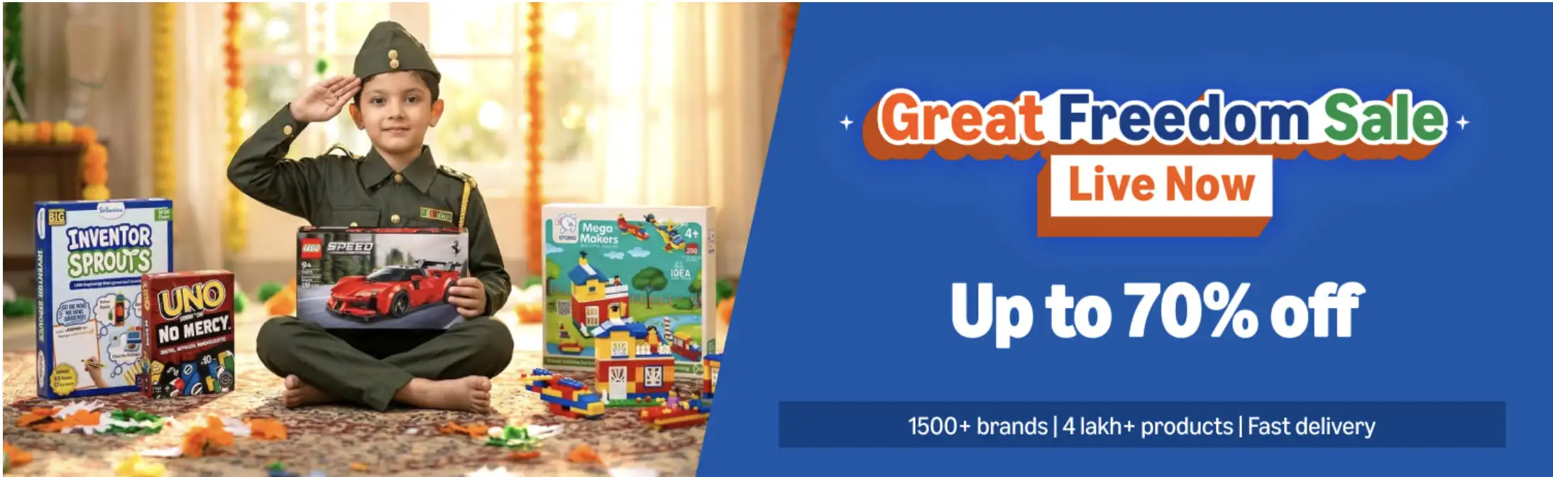 Image for GreatFreedomSale%3AUpto70%25offontoys