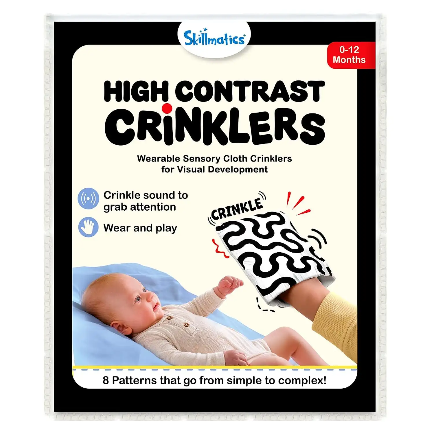 Image for SkillmaticsHighContrastCrinklers