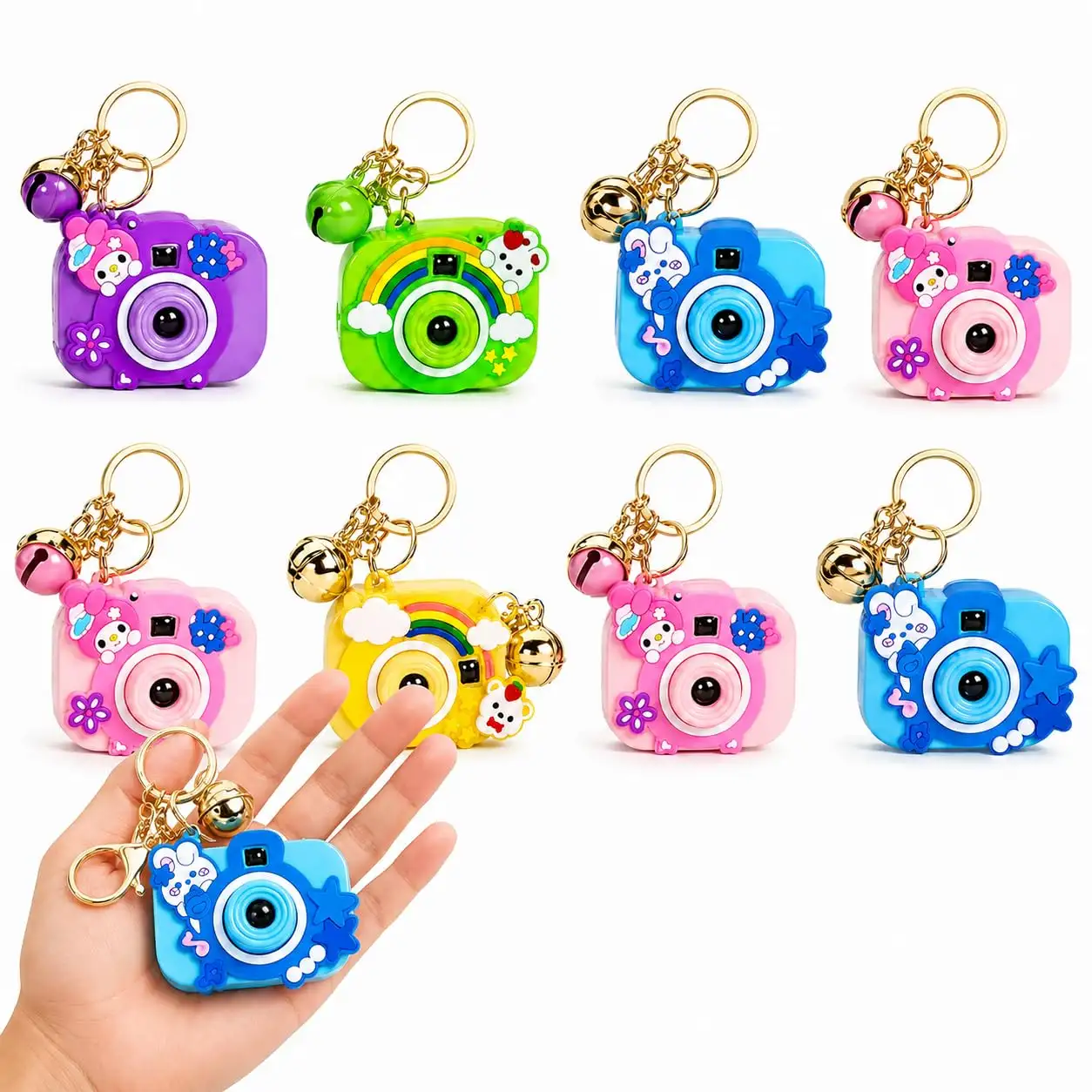 Image for ToyImagineCuteCartoonProjectionCameraKeychain
