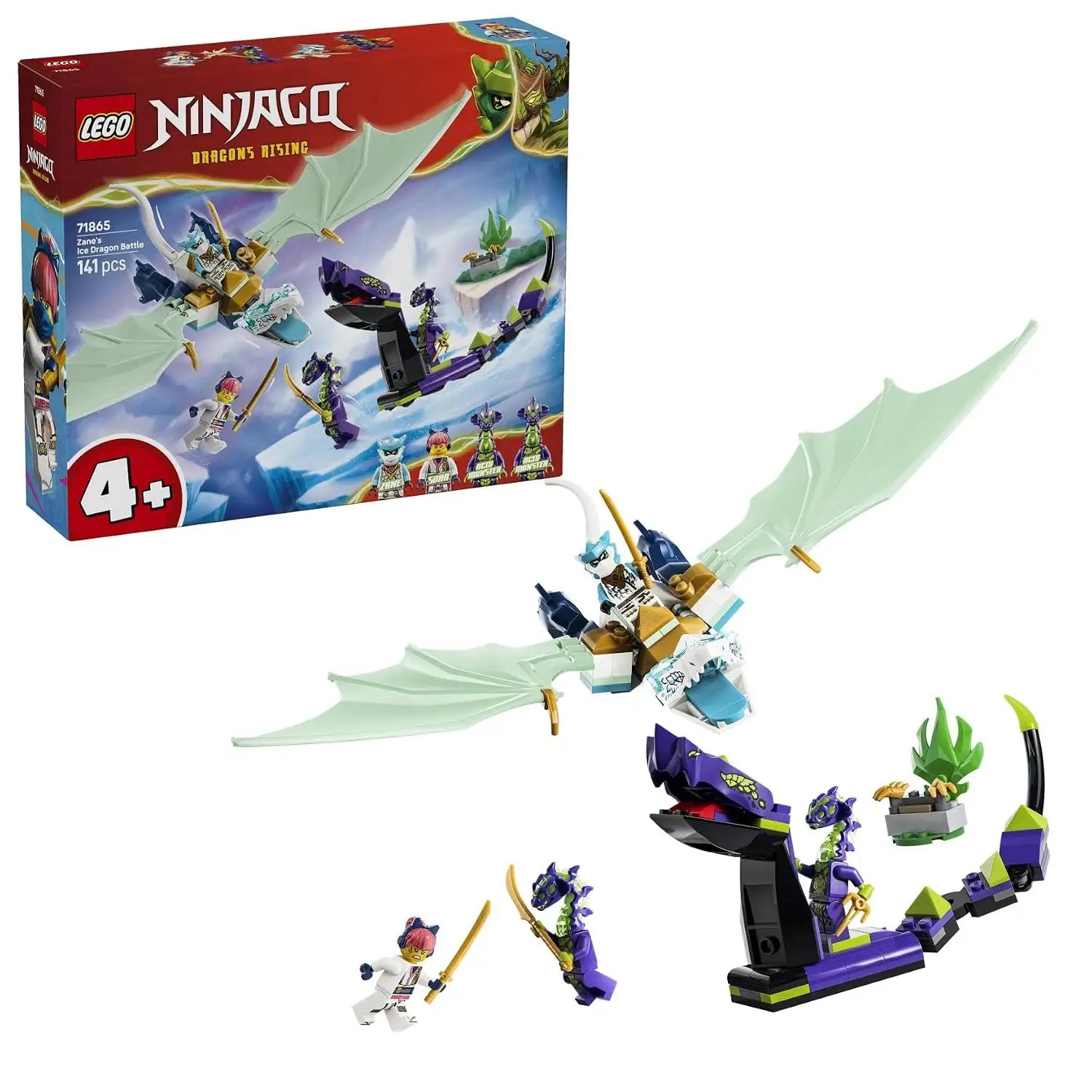 Image for LEGO%C2%AENINJAGO%C2%AEZane%E2%80%99sIceDragonBattle