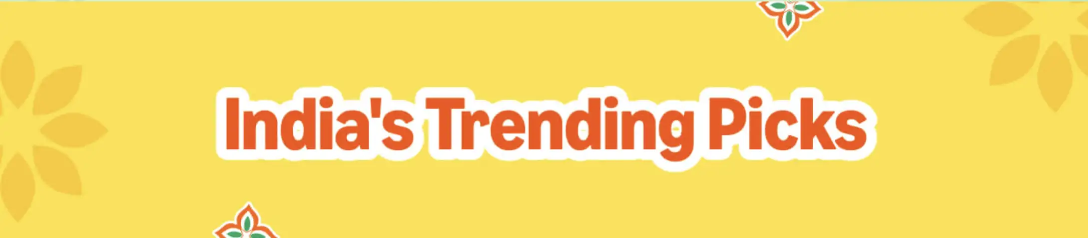 Image for India'strendingPicks