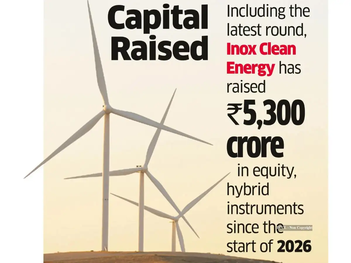 Motilal Oswal Group Commits ₹1.5k cr to Inox Clean Energy Motilal Oswal Group Commits ₹1.5k cr to Inox Clean Energy