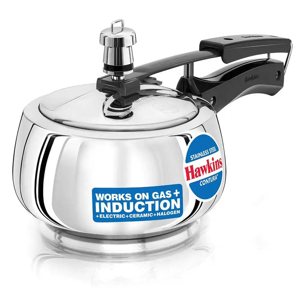Image for Hawkins1.5LitreStainlessSteelConturaPressureCooker