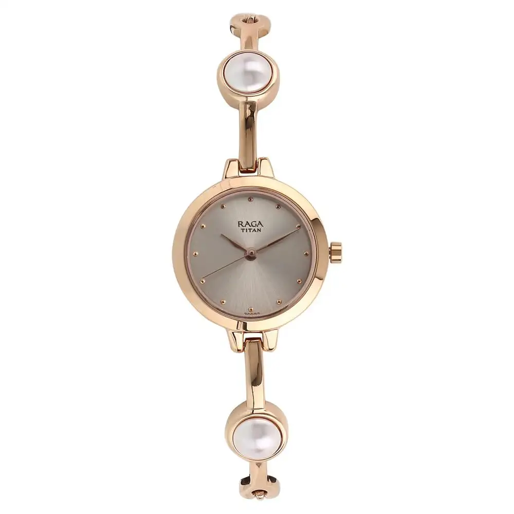 Image for TitanAnalogRoseGoldDialWomen'sWatch
