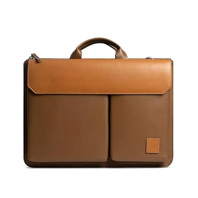 Image for DailyObjectsLeatherUrbanTechBriefcaseBag