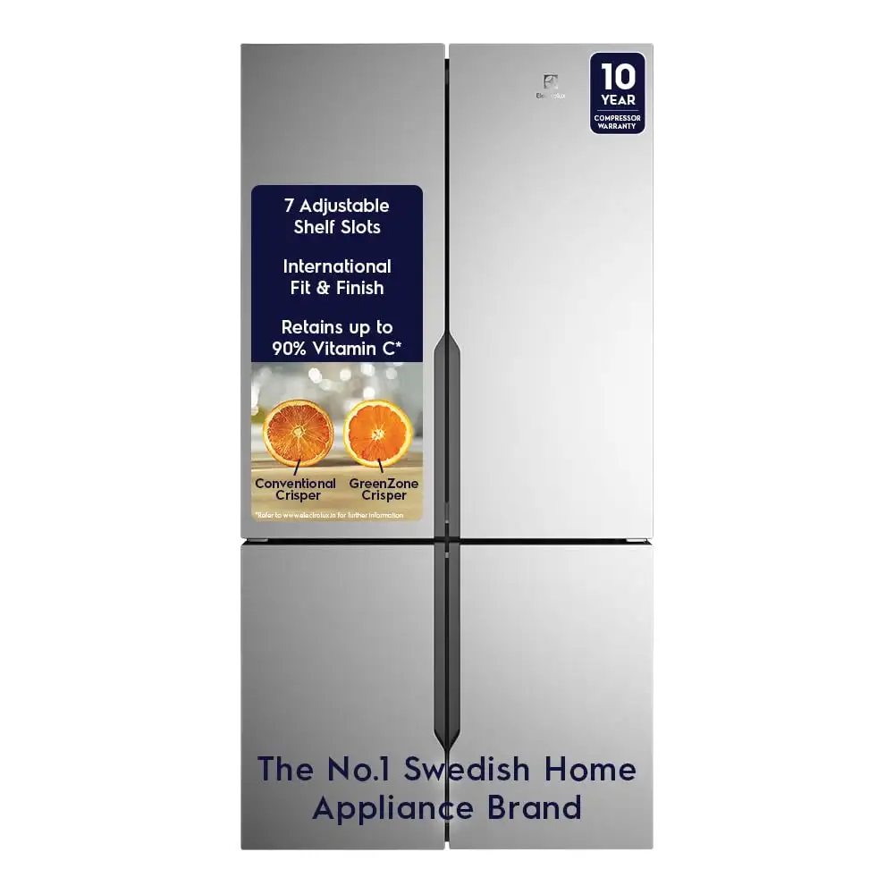 Image for Electrolux564LInverterFrenchDoor4DoorSidebySideFrostFreeRefrigerator%2CBottomMountFreezer