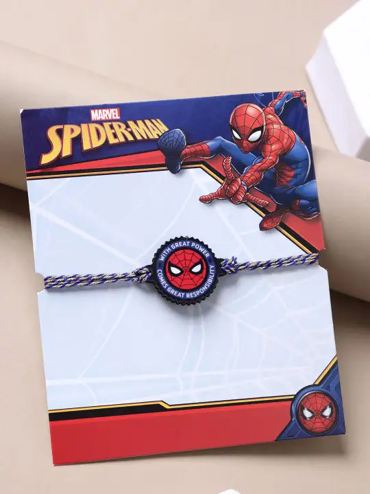 Image for PANASH-KidsSpidermanShapedRakhi