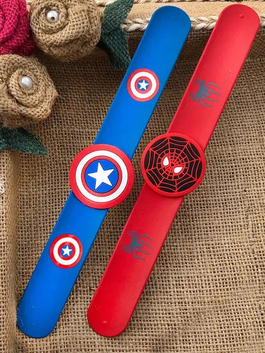 Image for TIEDRIBBONS-KidsSetof2RakhiSpiderman%26amp%3BCaptainAmerica