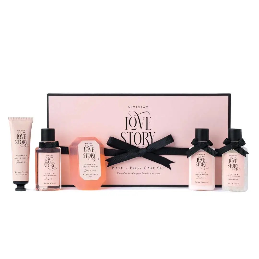 Image for KimiricaLoveStoryLuxuryBathandBodyCareGiftSetBox