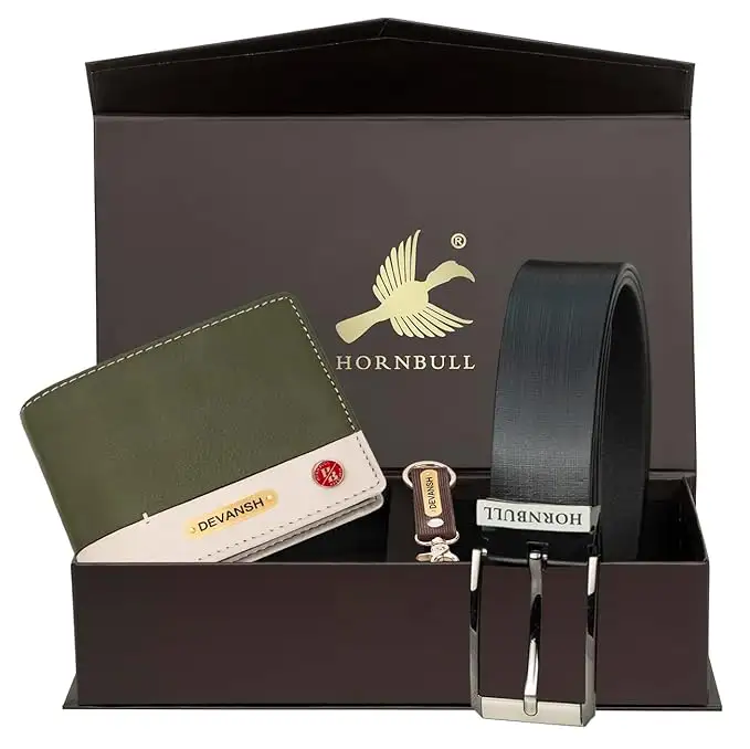 Image for HORNBULLMen'sPersonalizedComboGiftSet