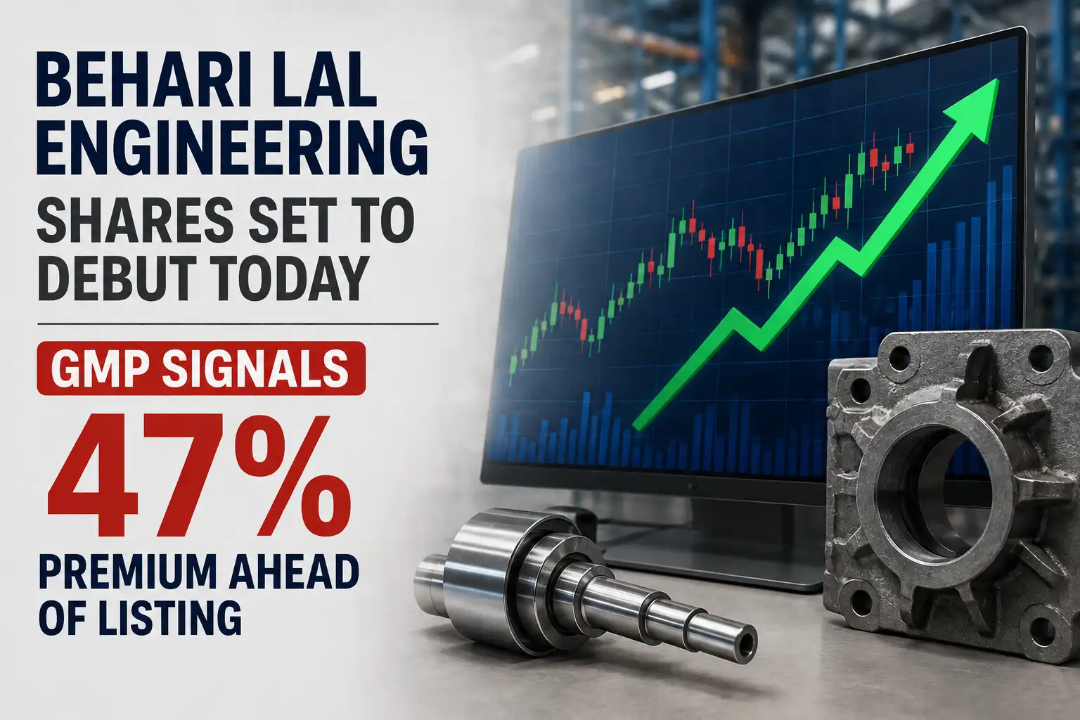 Behari Lal Engineering shares set to debut today; GMP signals 47% premium ahead of listing