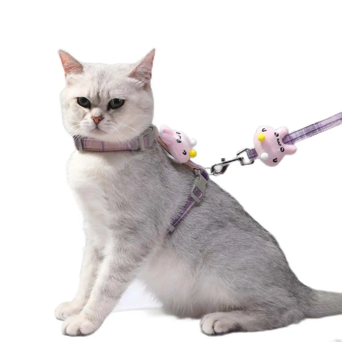 Image for QpetsCatLeashwithHarnessSet