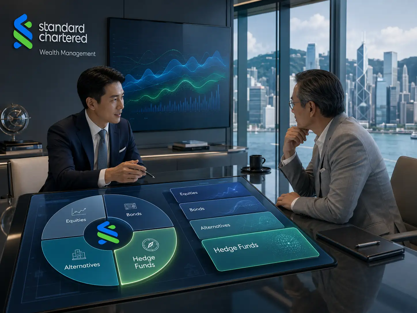 Global Market: Standard Chartered expands hedge fund offerings as investors seek protection from market volatility