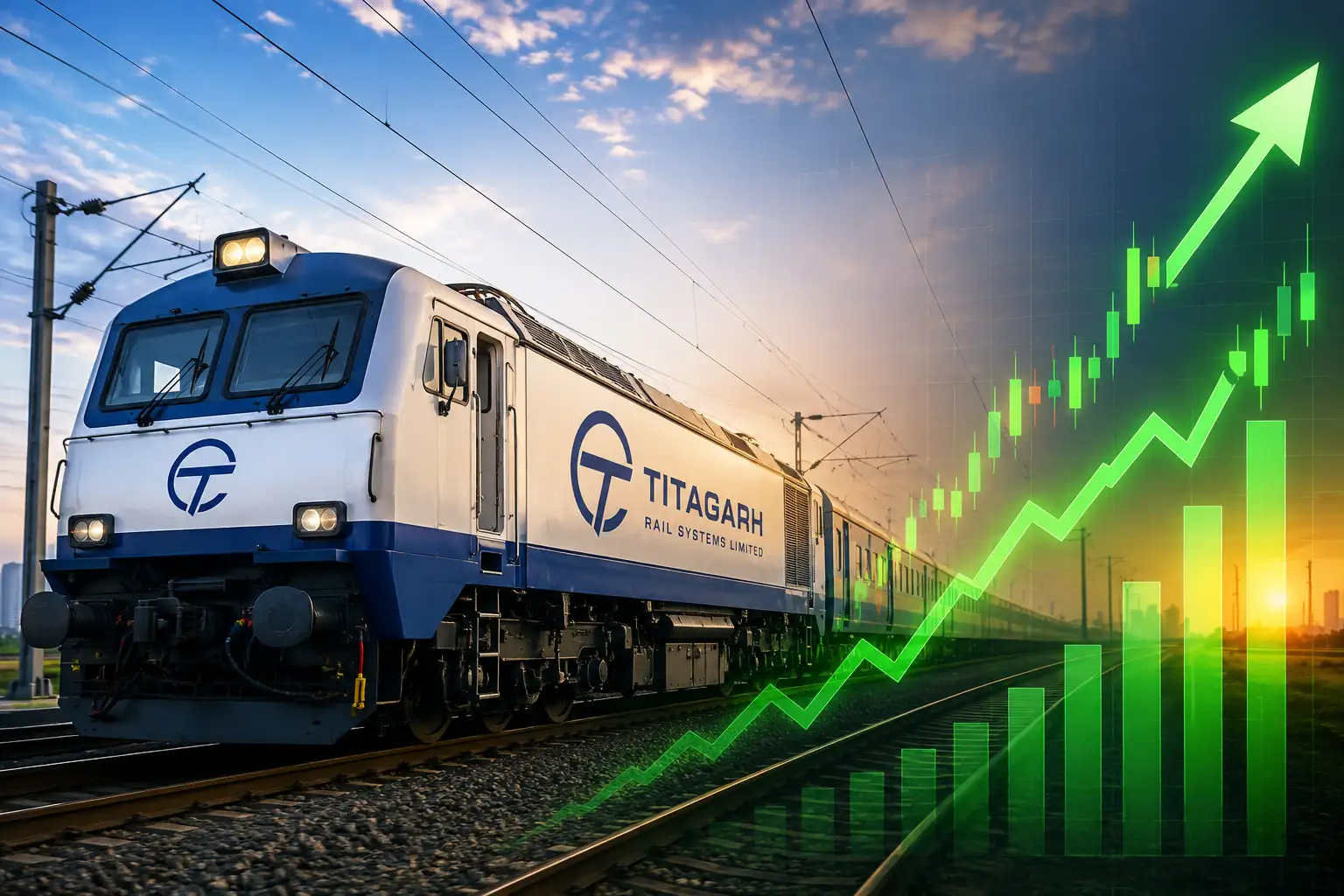 Titagarh Rail Systems shares gain 3% after Indian Railways' approval for traction motor supply