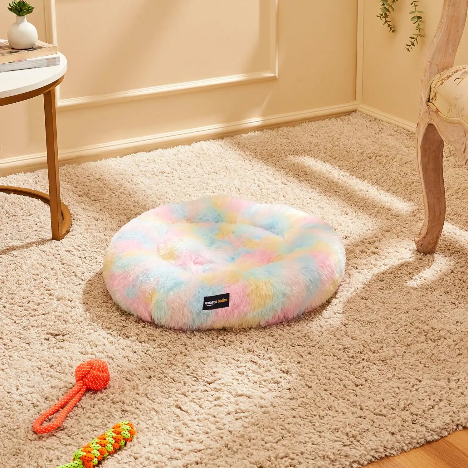 Image for AmazonBasicsCalmingDog%26amp%3BCatBed