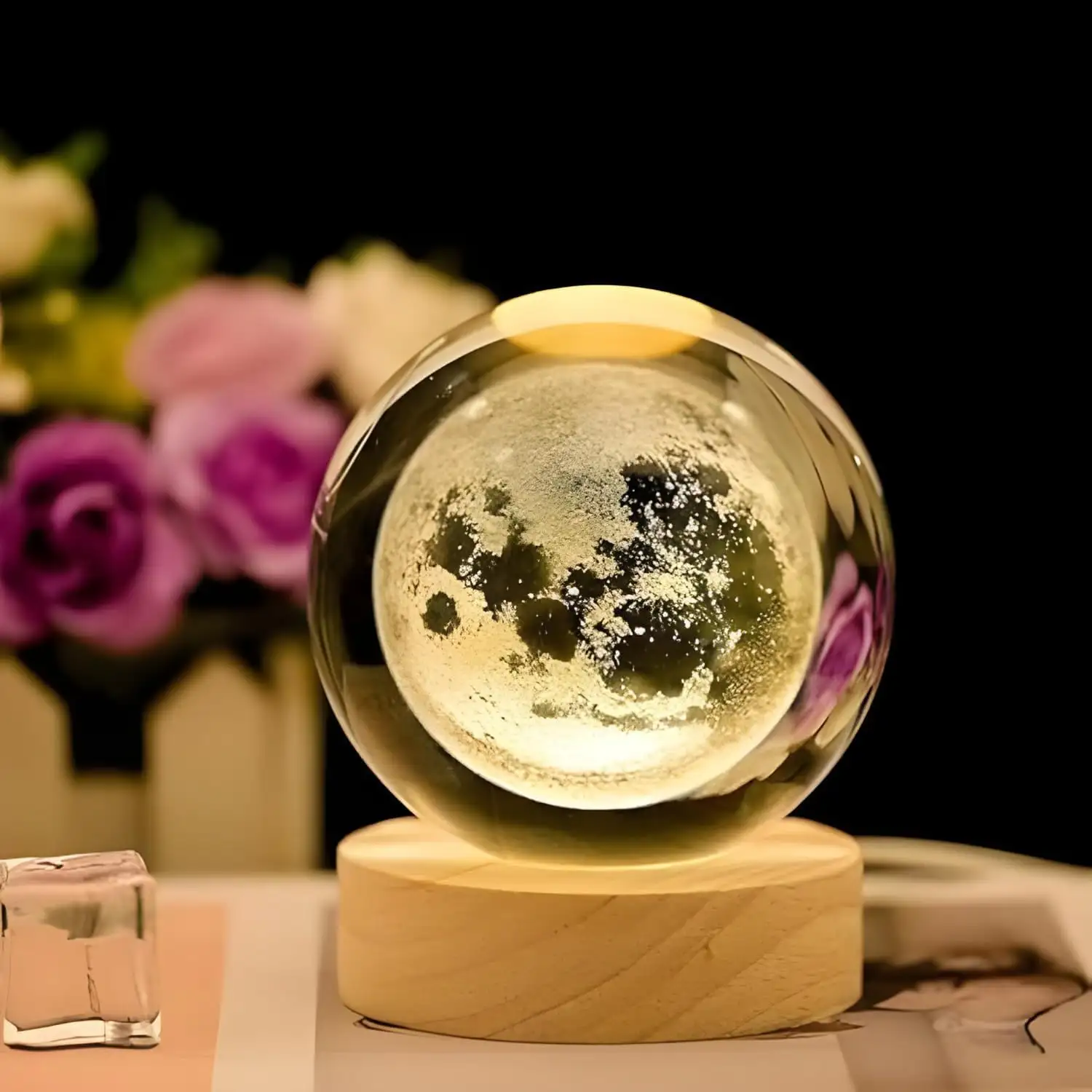 Image for DesidiyaMoonCrystalBallNightLight