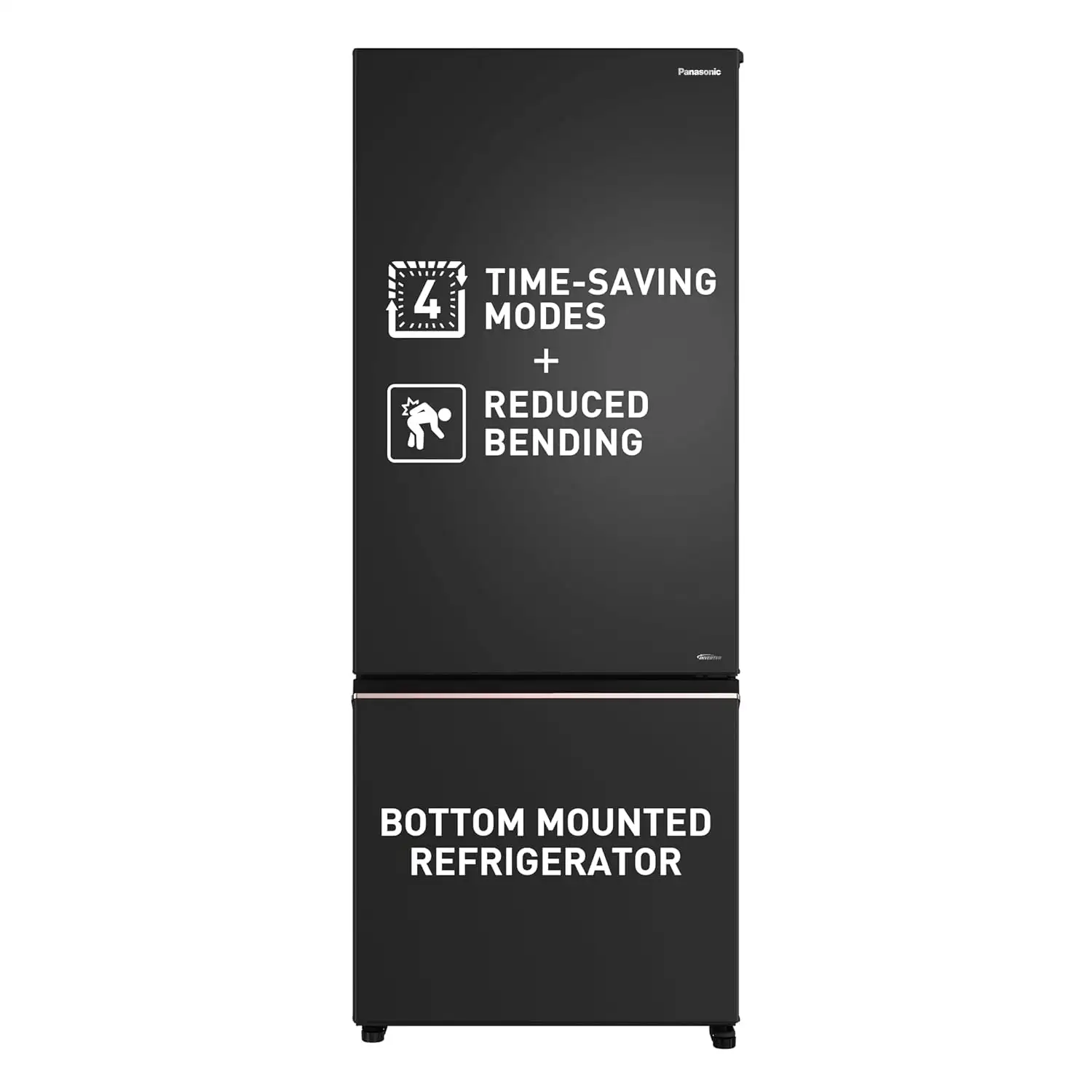 Image for Panasonic400L2StarPrimeConvertible6-StageSmartInverterFrost-FreeDoubleDoorBottomMountRefrigerator