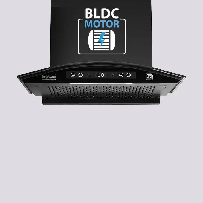 Image for HindwareSmartAppliancesSanciaBLDC60cmKitchenChimney