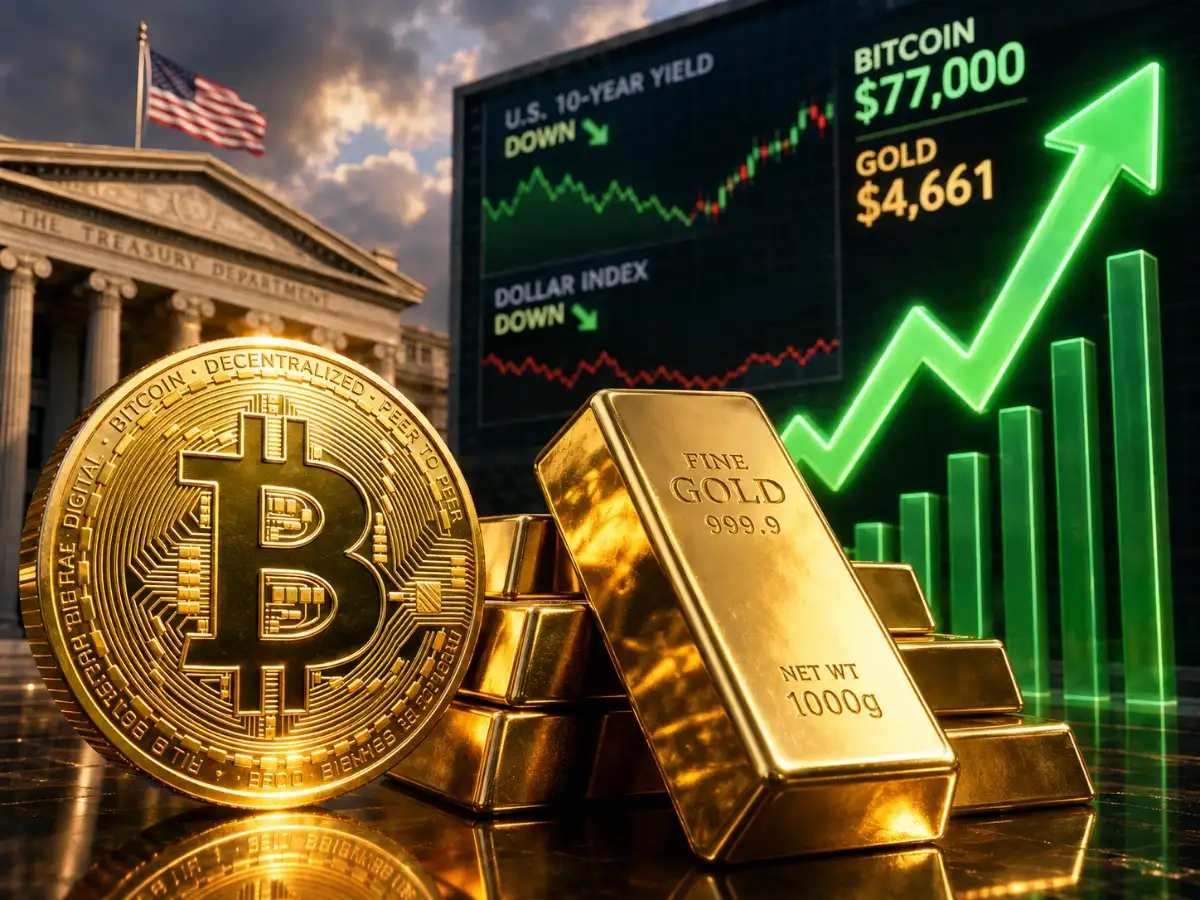 How bitcoin and gold went from a slump to an MVP week in just a few days