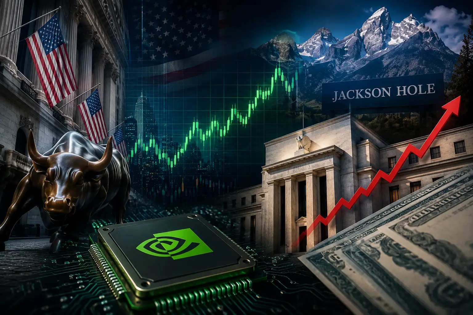 US Stock Market: Nvidia earnings, Jackson Hole to test strength of AI-led stock rally