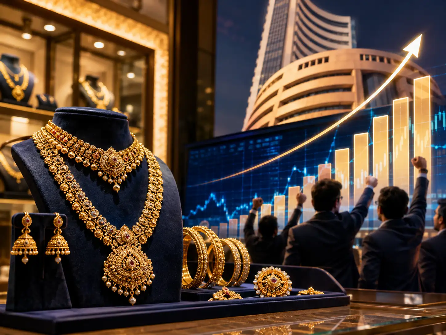Lalithaa Jewellery Mart shares surge 36% from IPO price after strong market debut. Should you buy, sell or hold?