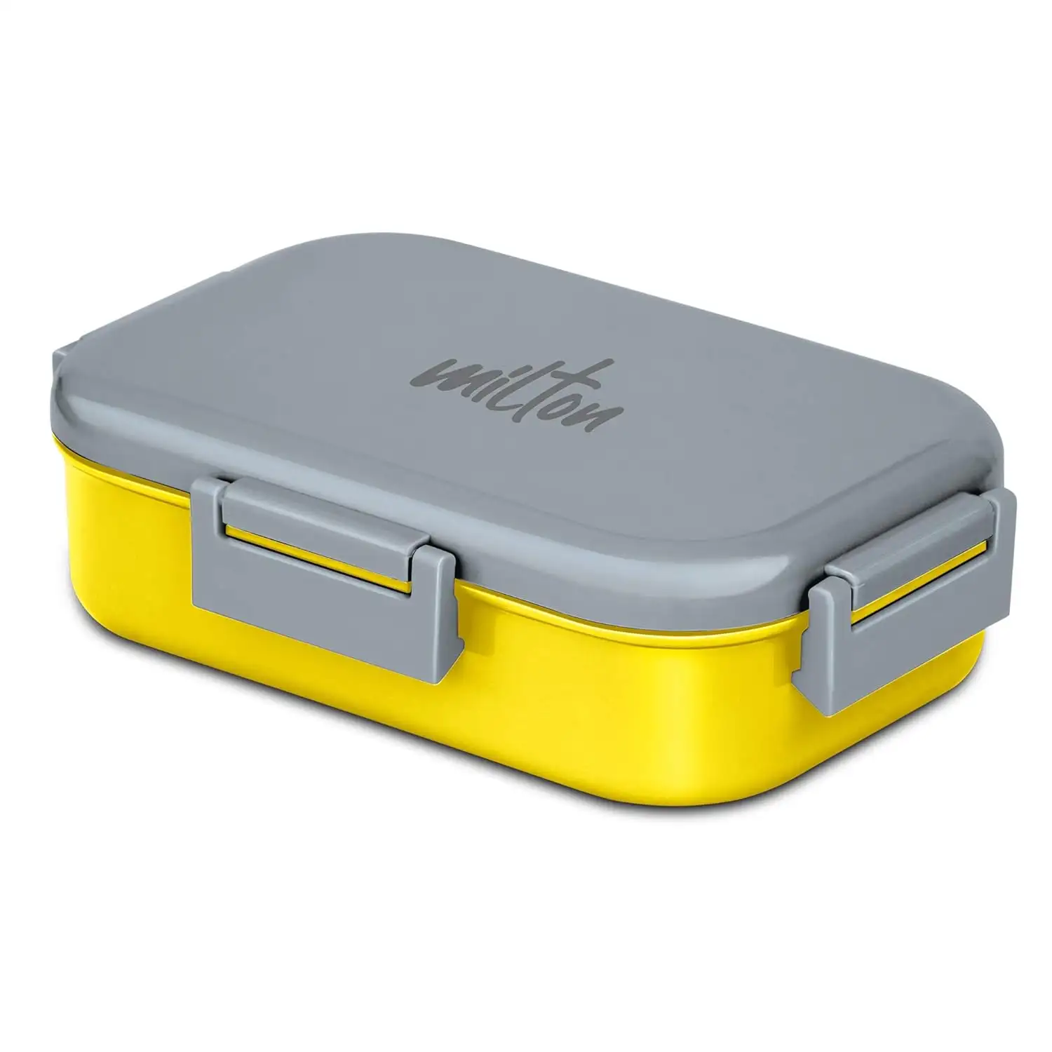 Image for MILTONSeniorFlatmateTiffinBoxSteelKidsLunchBox