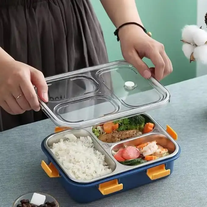Image for Umadiya3CompartmentLunchBox