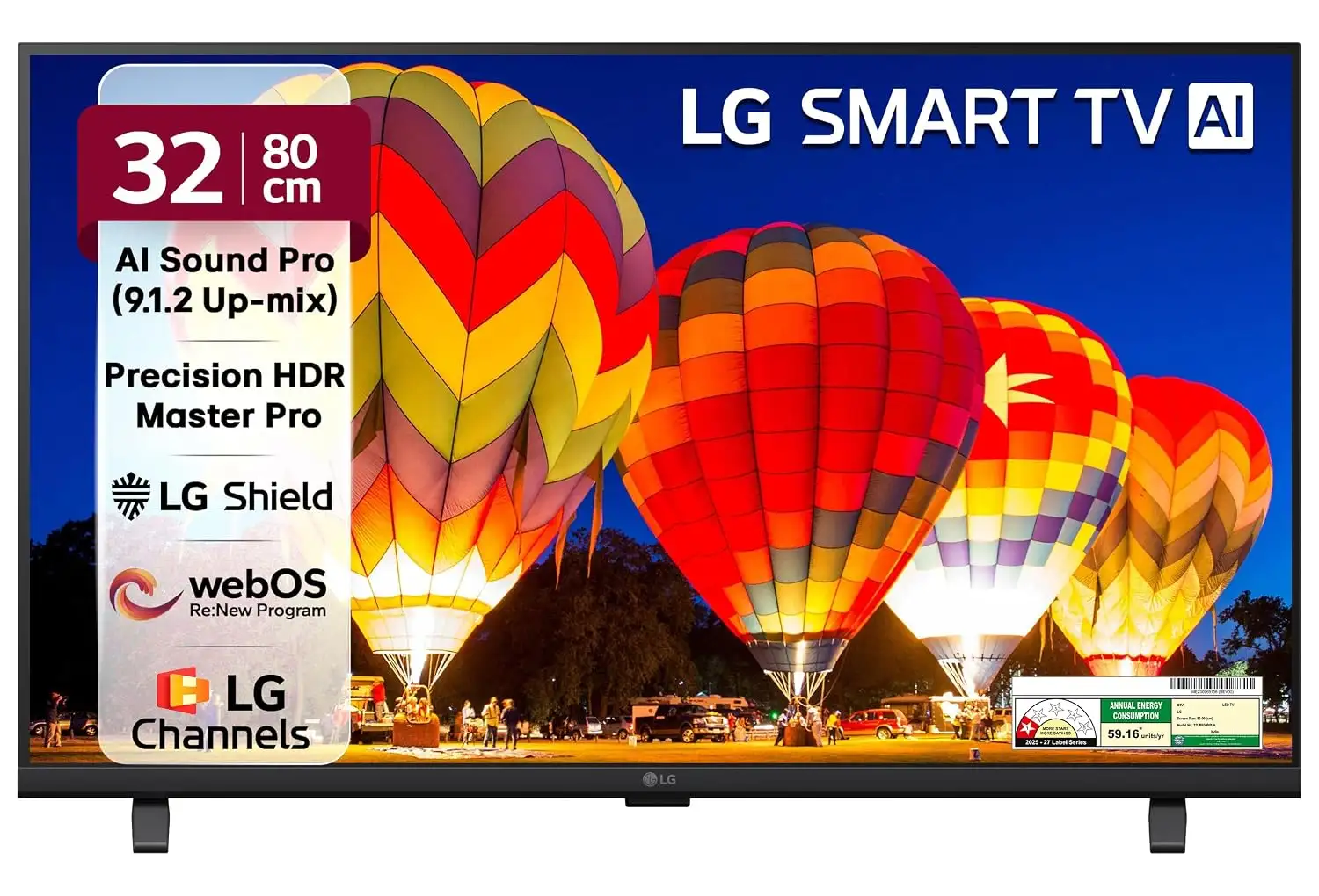 Image for LG80cmsLB650AISeriesHDSmartwebOSVALEDTV