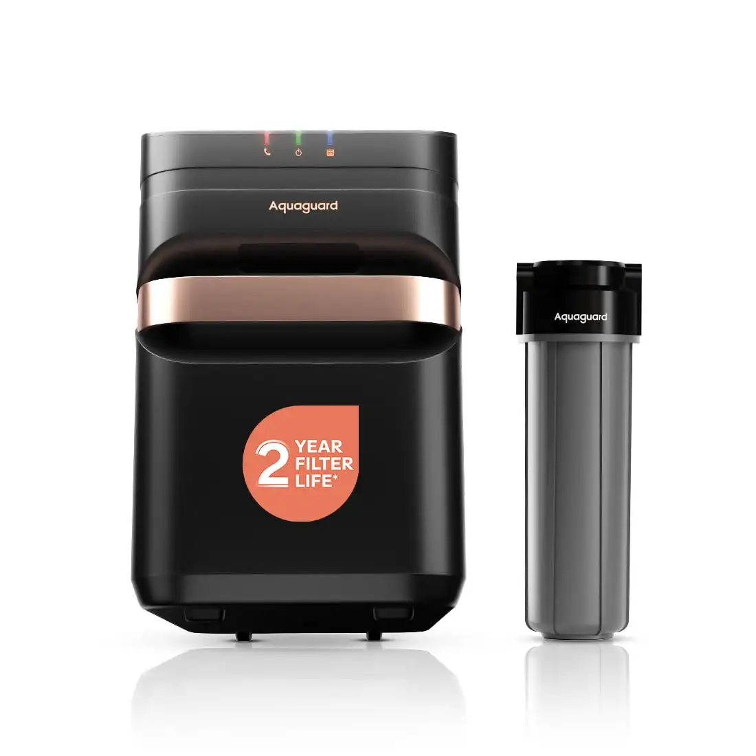 Image for AquaguardASPIREDesignoRO%2BUVUnder-the-CounterWaterPurifier