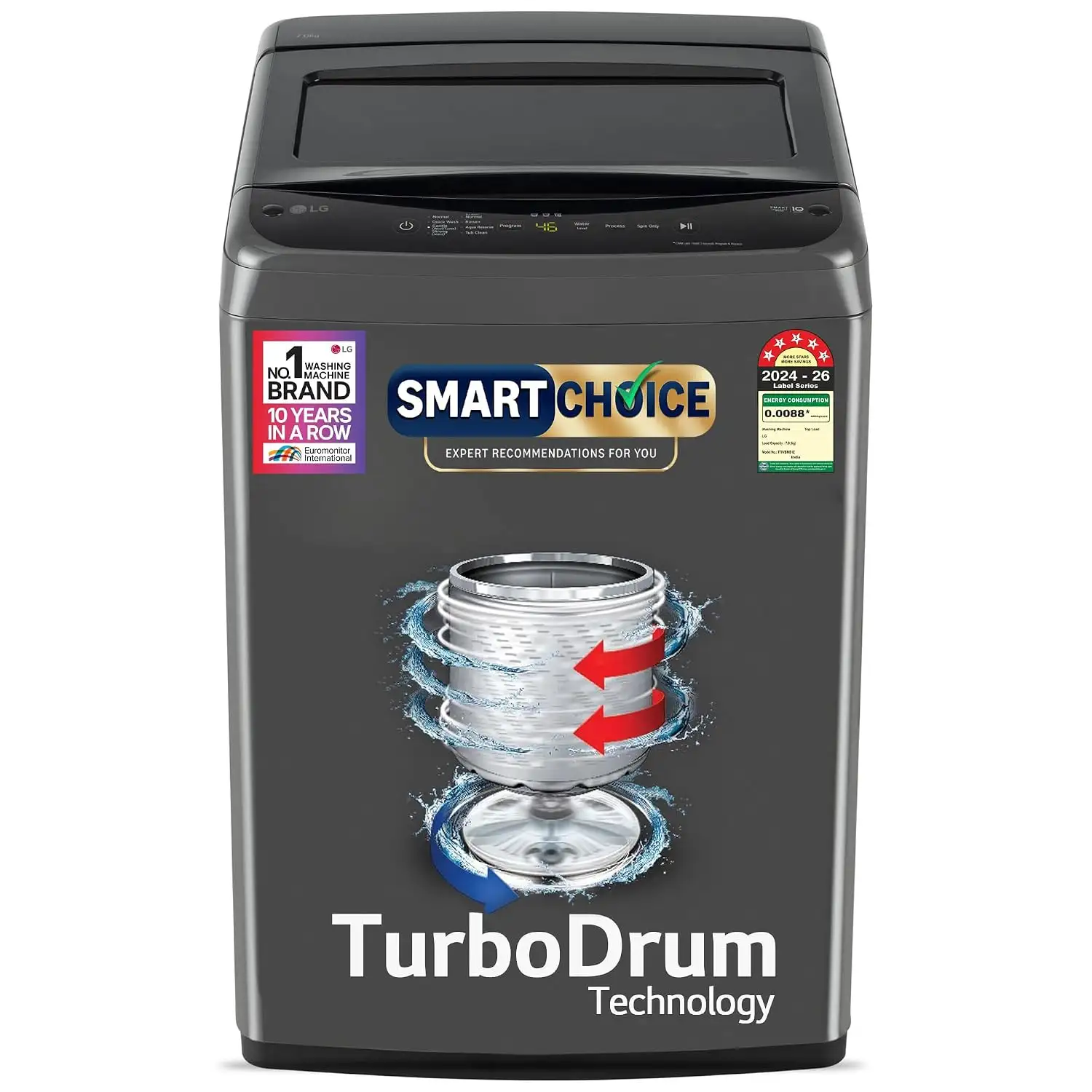 Image for LG7Kg5StarFullyAutomaticTopLoadWashingMachine