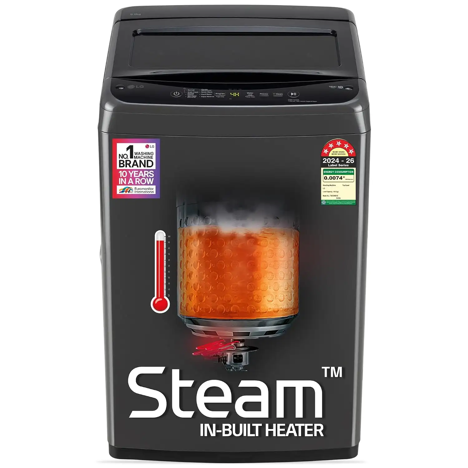 Image for LG9Kg%2C5Star%2CFullyAutomaticTopLoadWashingMachine