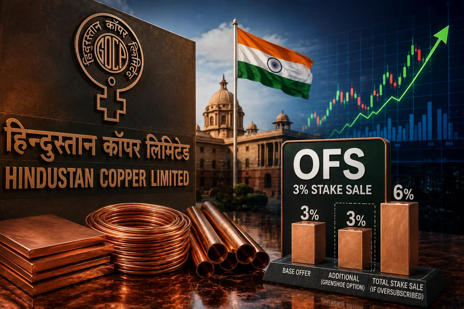 Hindustan Copper shares in focus as government opens 3% OFS at 10% discount to market price