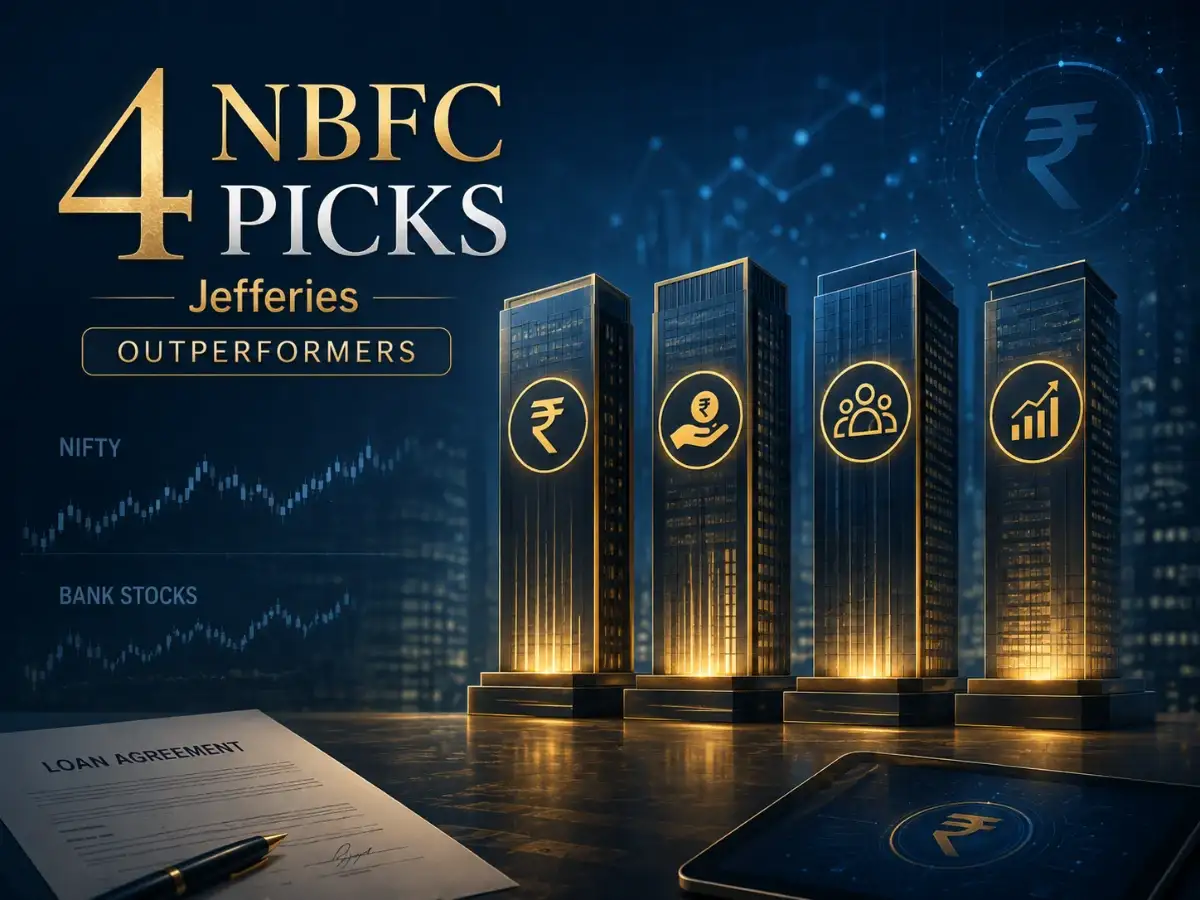 Jefferies picks 4 NBFCs with up to 20% upside that may continue outperforming Nifty, bank stocks. Here’s why