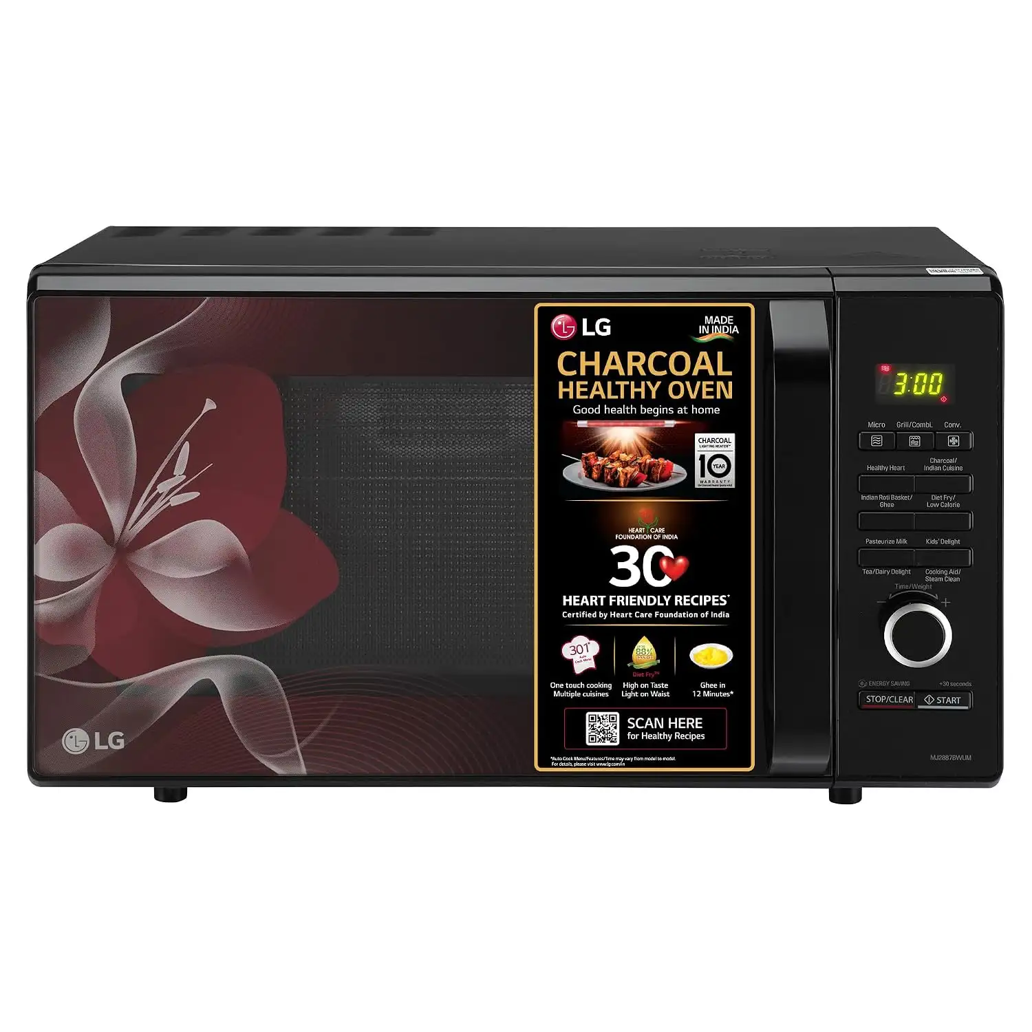 Image for LG28LCharcoalConvectionHealthyMicrowaveOven