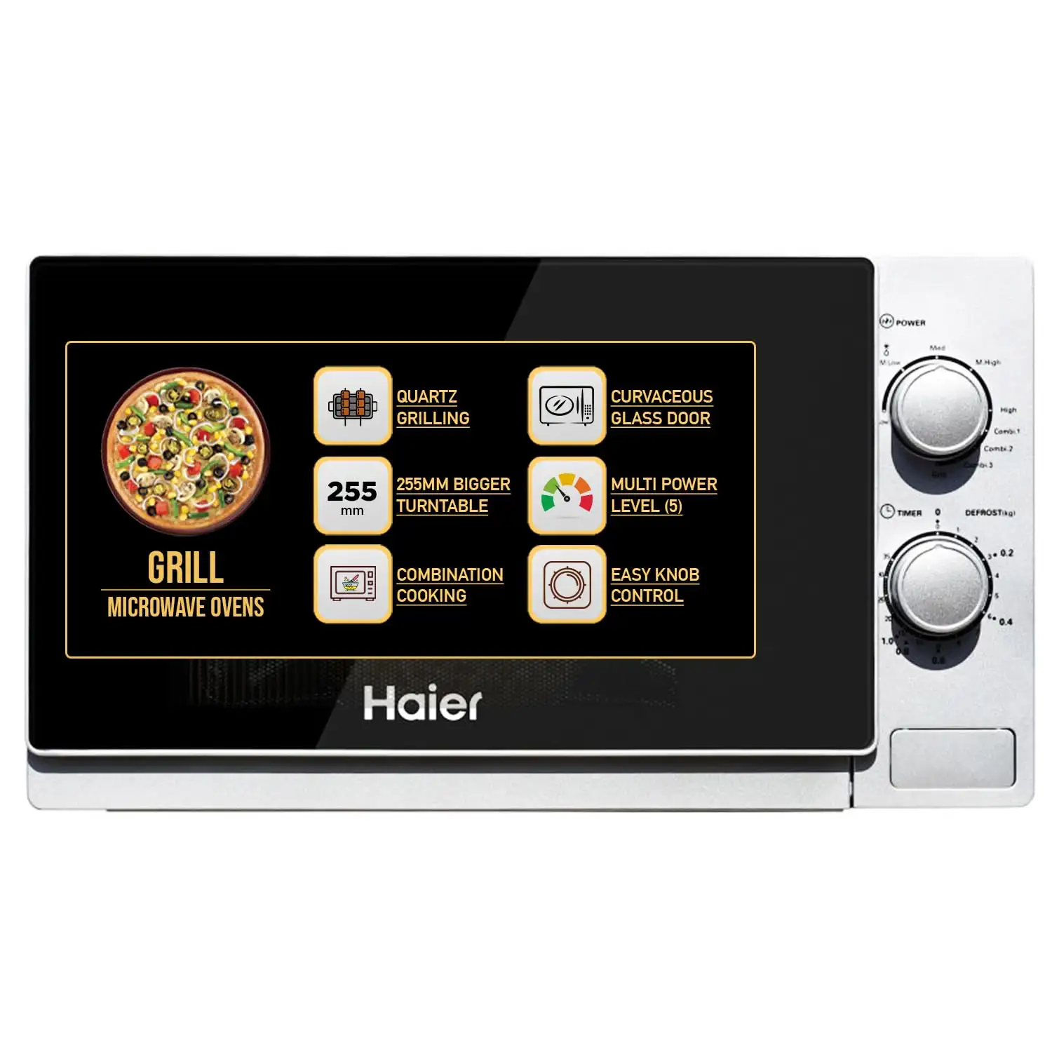 Image for Haier20LGrillMicrowaveOven