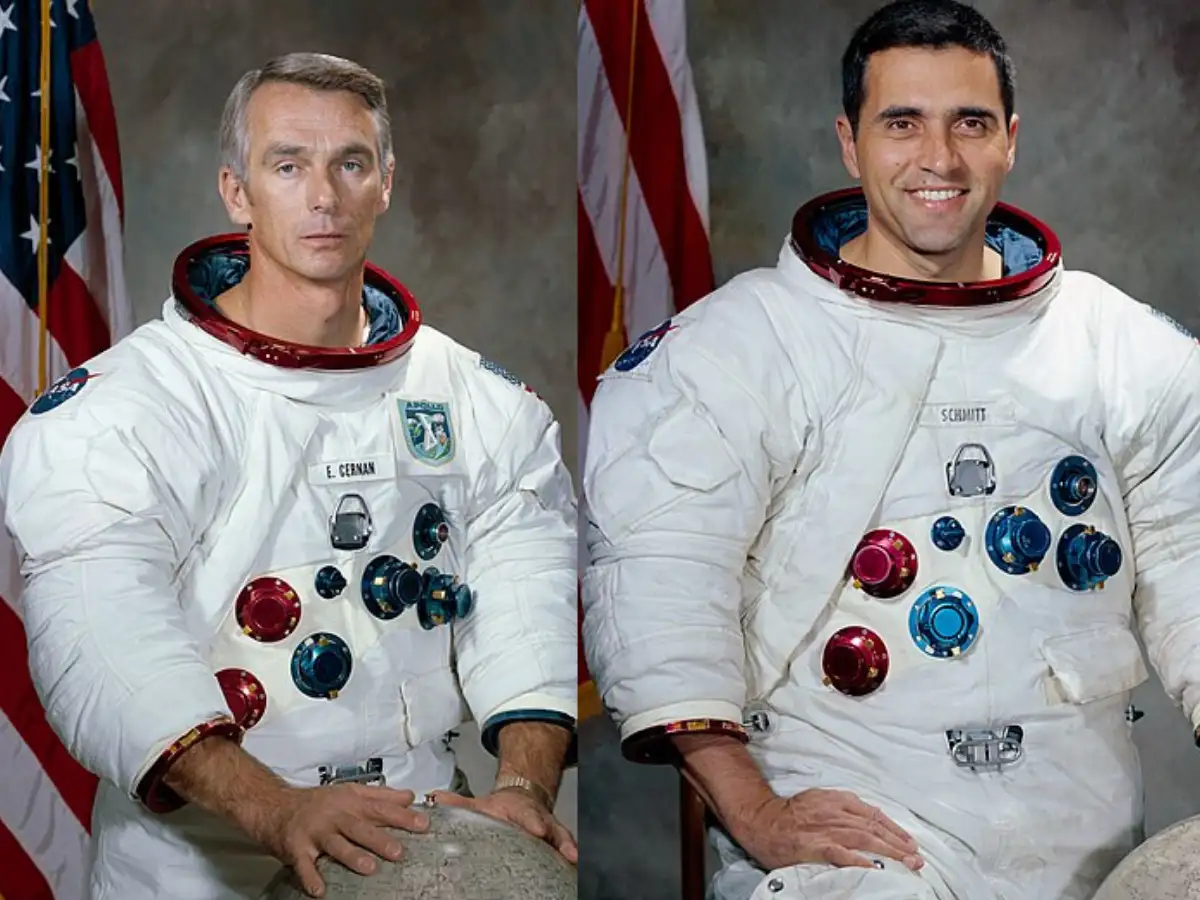 1972's☆ NASA☆ アポロ17号☆ヒューストン関係者Tie-Pin☆銀色 1972's
