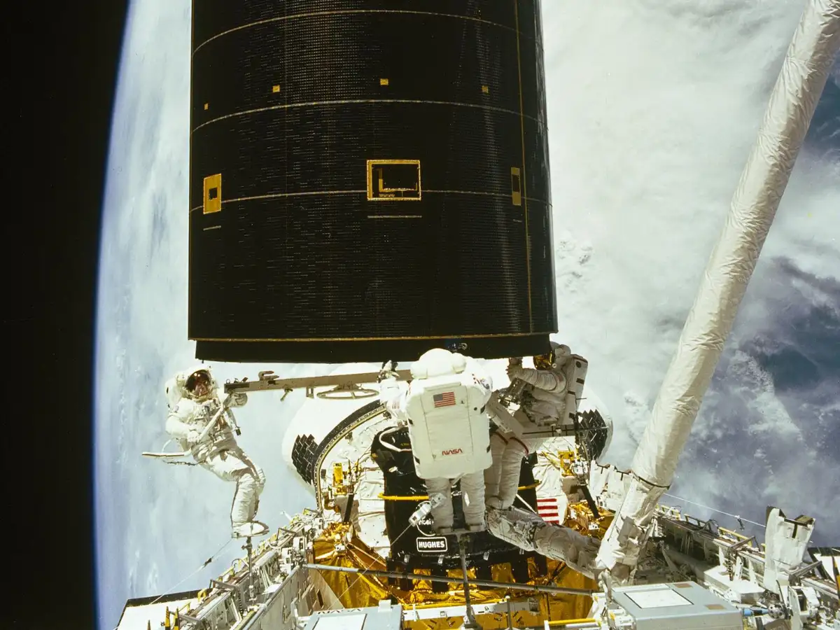 In 1992, Endeavour rescued stranded...